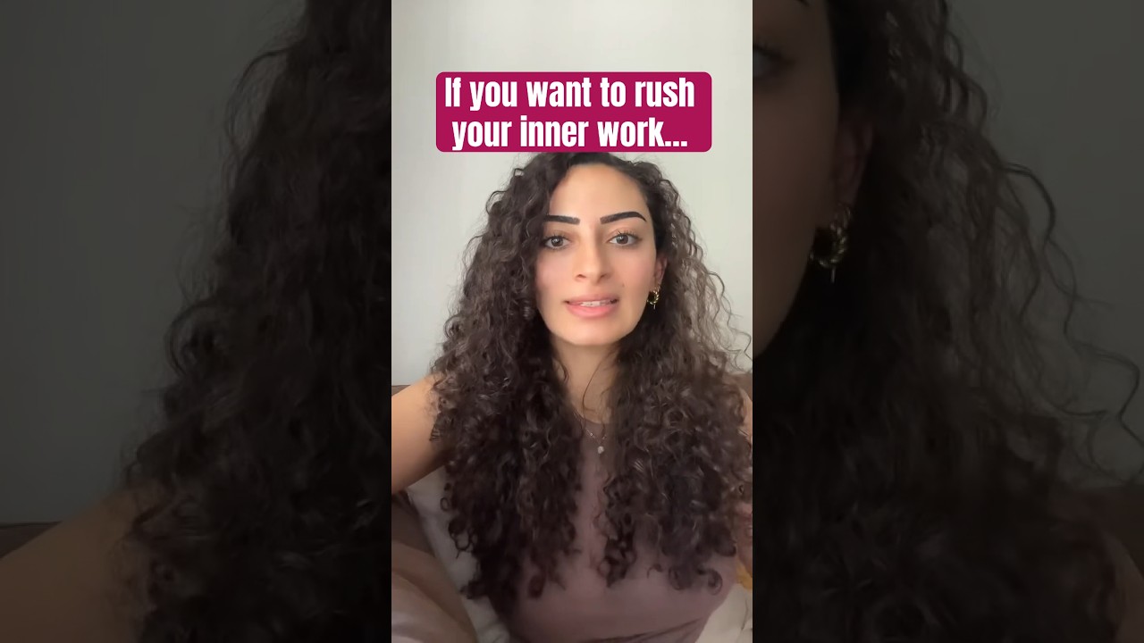 Why slowly doing inner work is necessary #selfdiscovery #twentiesdiaries #innerwork #healing
