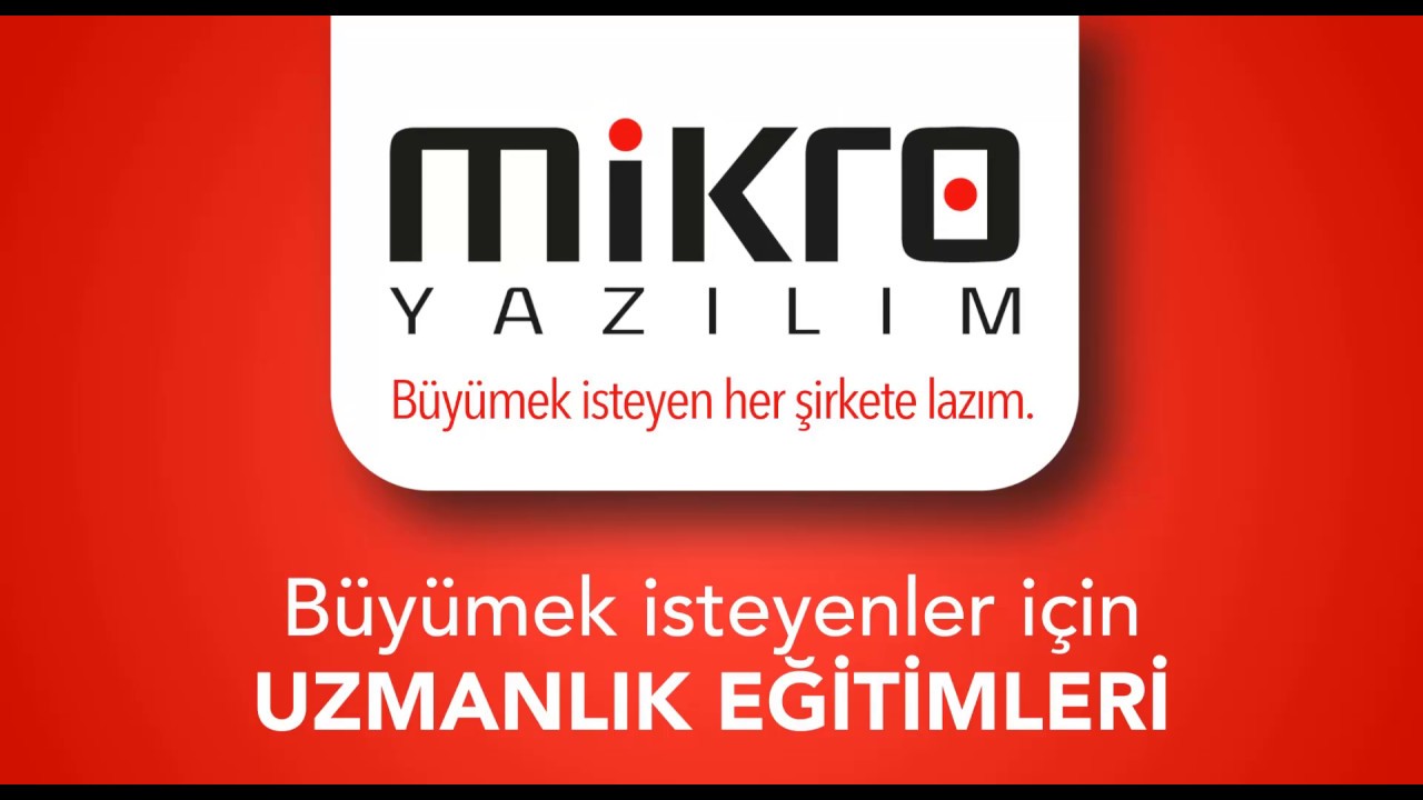Mikro Yazılım Menü Sorgu Yönetiminde Analizlere Yönelik Sorgu Hazırlama Uygulamaları Eğitimi