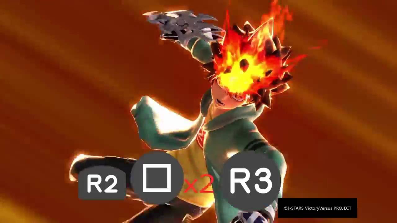 J Stars victory vs. Tsuna combos