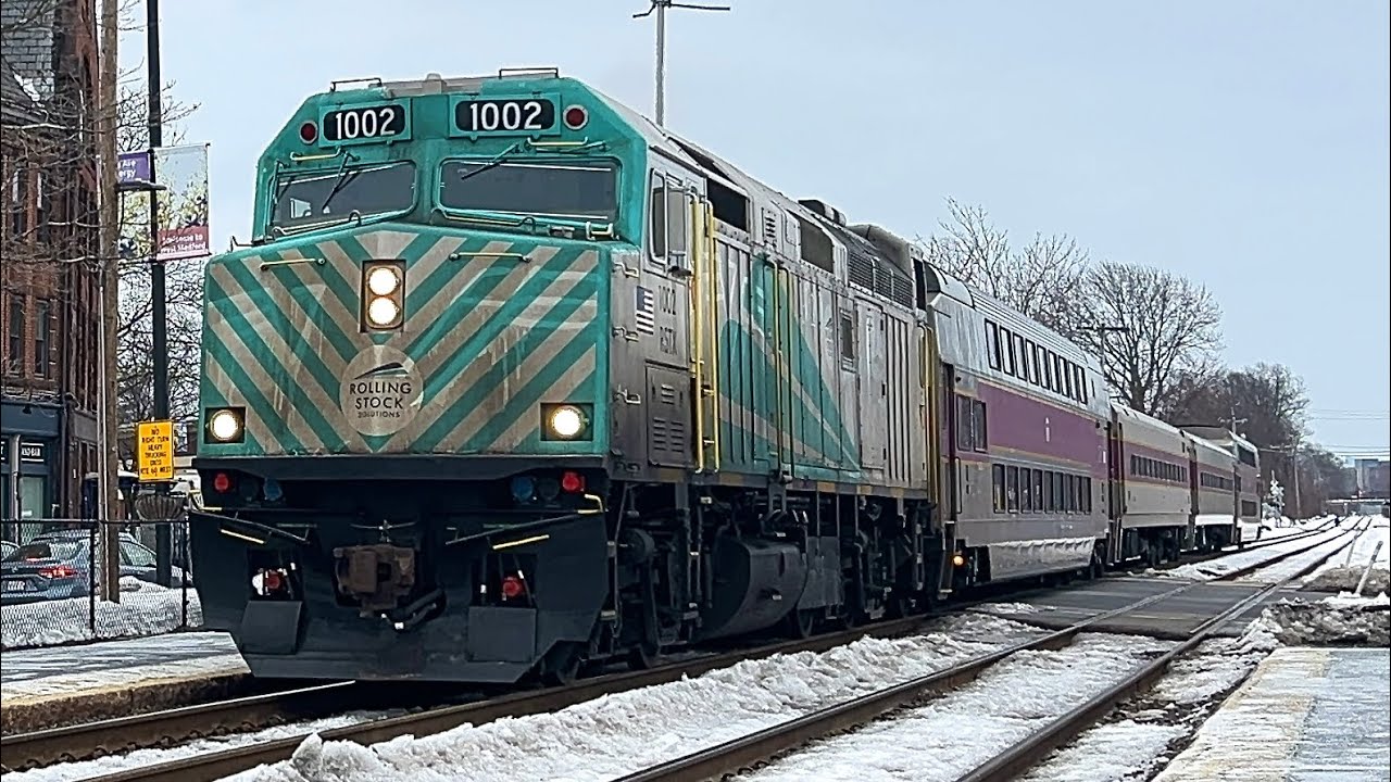 Railfanning the MBTA’s Lowell Line (February 2026)