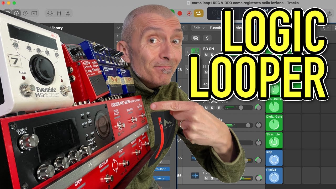 Logic Pro X usato come Loop Station in modo facile e pratico