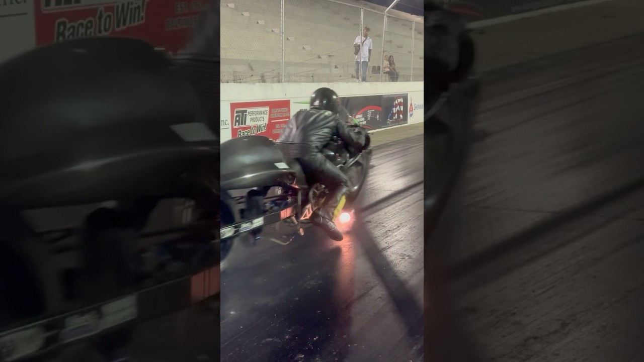 BIG NITROUS backfire🔥♨️ #dragracing  #motorcycleracing  #racing