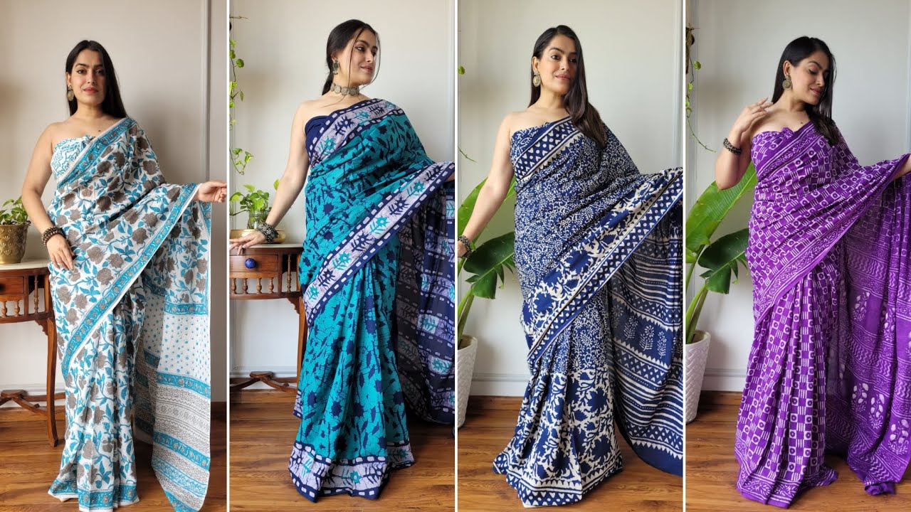 New Arrival Pure cotton mulmul saree | COD Available