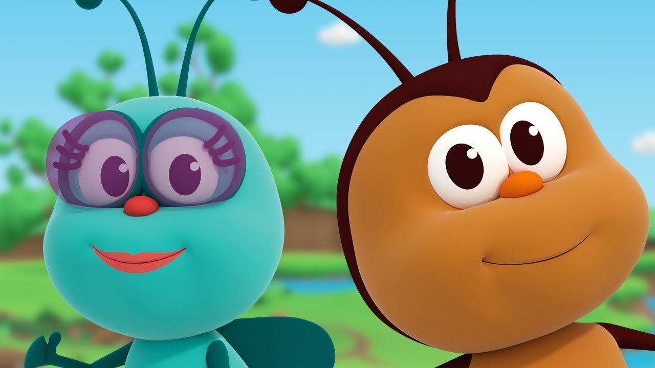 Round Circle - Songs for Kids & Nursery Rhymes | Boogie Bugs