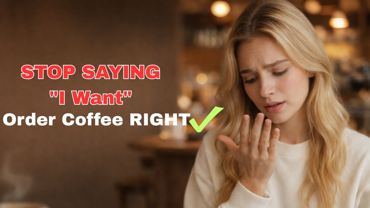 Stop Saying “Give Me Coffee”: Order Politely in English | English Steps