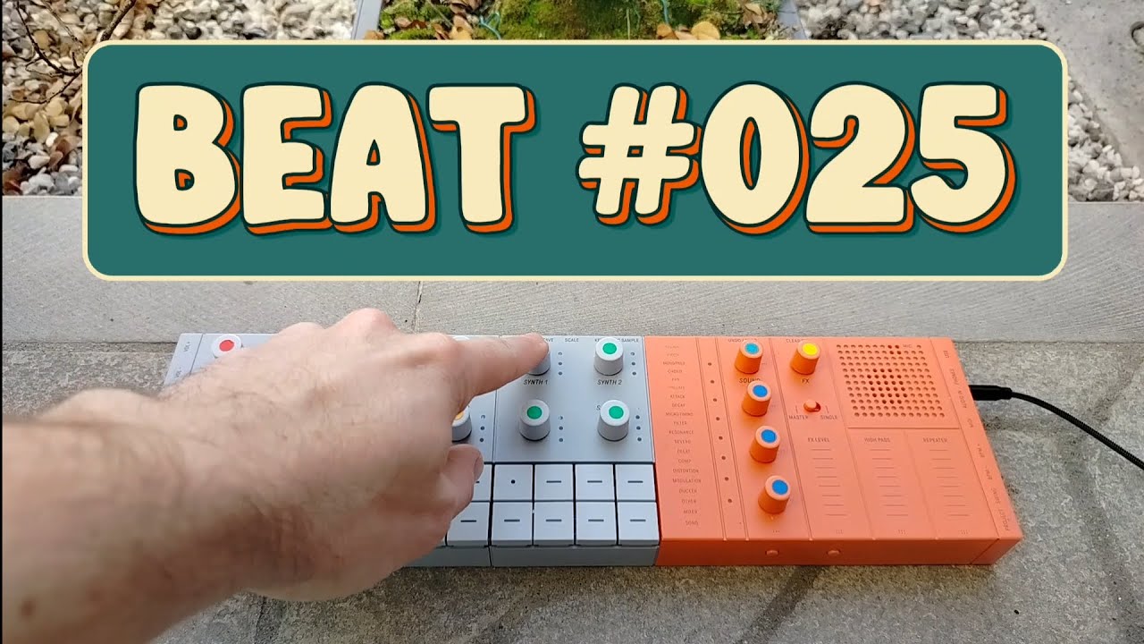 Testing Song mode on a chill beat with Yamaha Seqtrak 