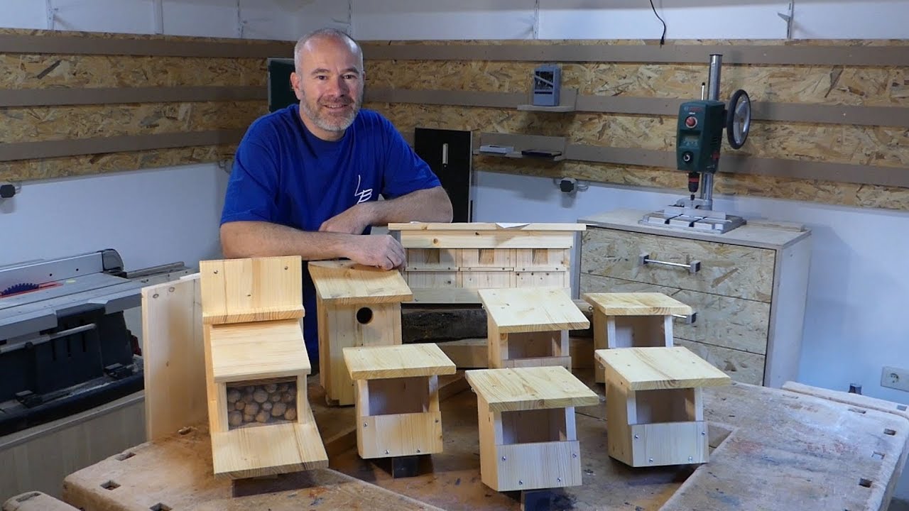 Nistkasten selber bauen / Spatzenhaus / Haussperling / Spatz / Sperling