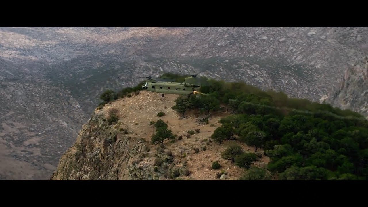Helicopter gets shot down by RPG scene - Lone Survivor