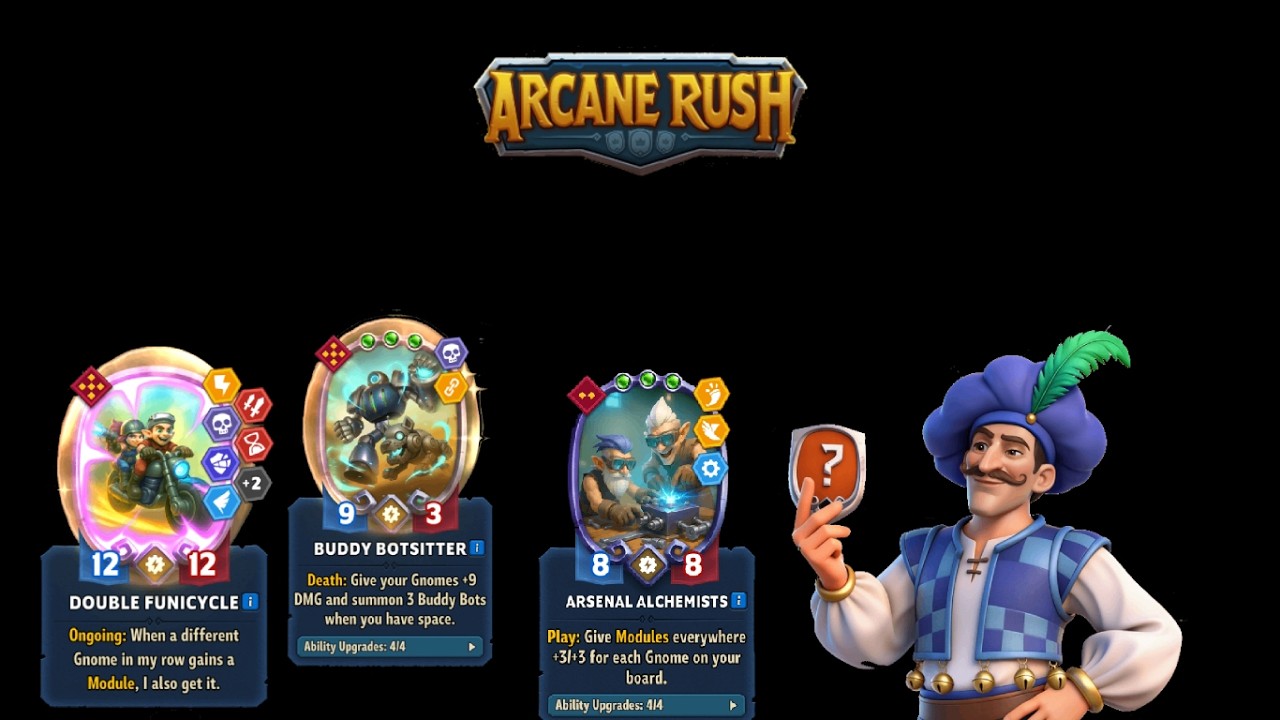 Jingle Jack Gnomes Arcane Rush Gameplay