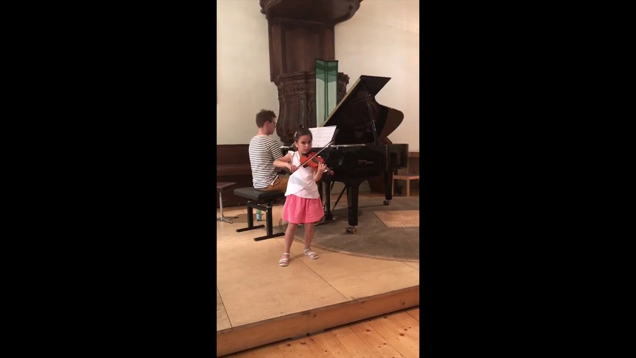 Elfentanz played by little violinist