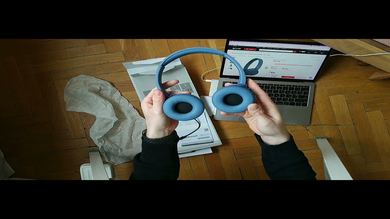 Навушники Sony WH-CH520 (WHCH520L.CE7) Blue | розпакування та огляд