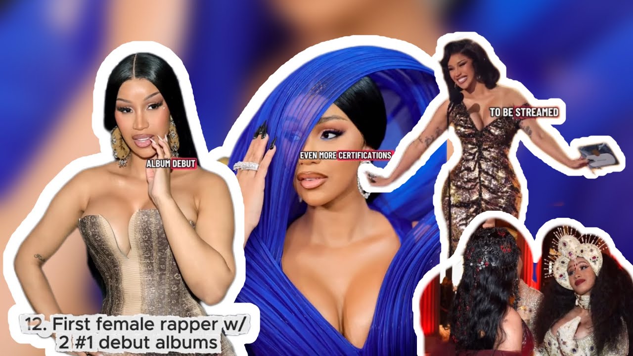 What records as Cardi B broken that Nicki Minaj hasn't?