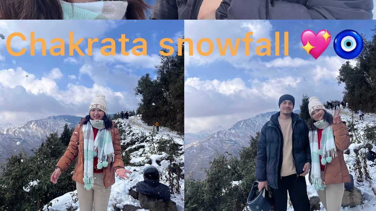 Last day in Dehradun with my kwpal 😂🧿// Rahel kalai  // Chakrata snowfall ❄️❄️