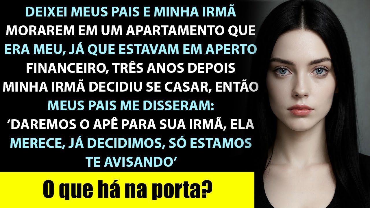 “Meus Pais Queriam Tirar Meu Apartamento Para Dar À Minha Irmã… Mas Não Esperavam Minha Resposta”