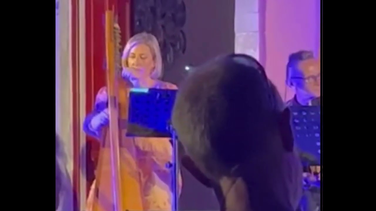 Lucia McGinnis performing with the hellas ensemble