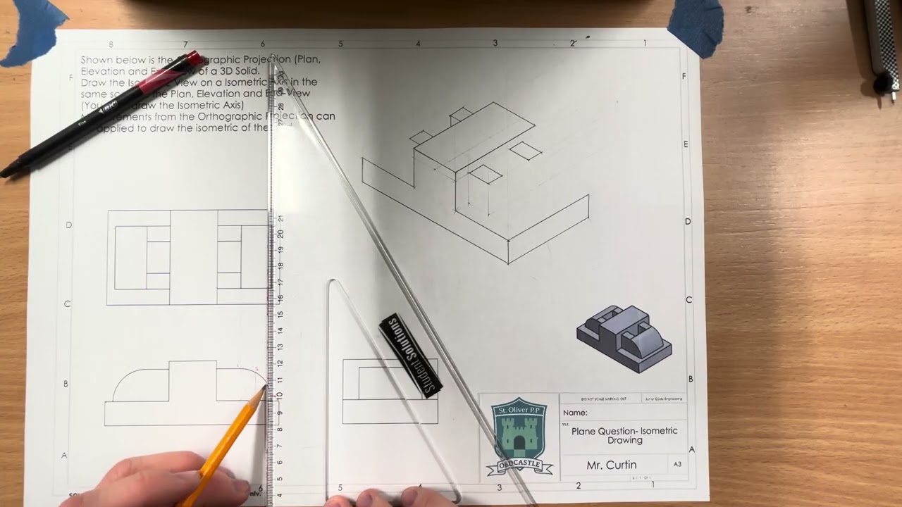 Isometric Exercise- 3D Solid 3