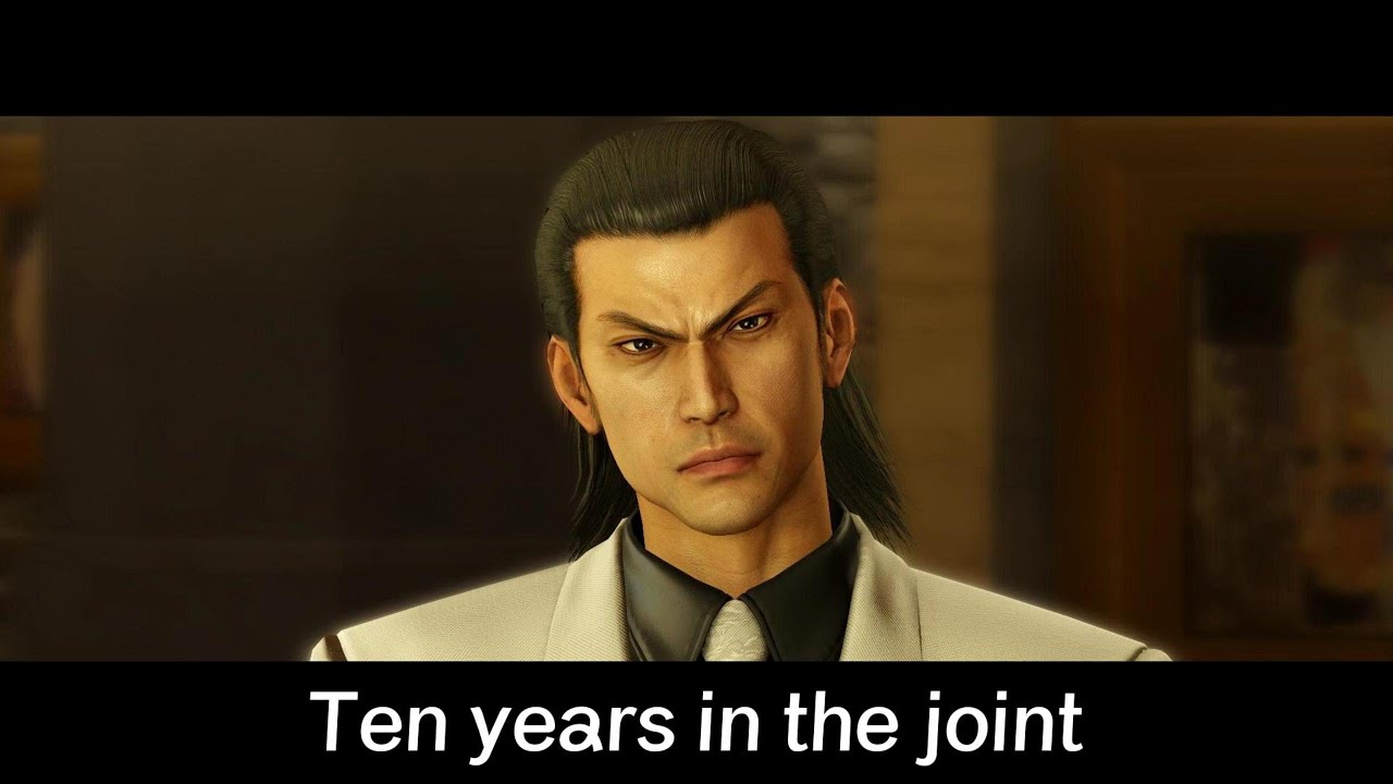 Andy bits: Ten years in the joint #yakuzameme