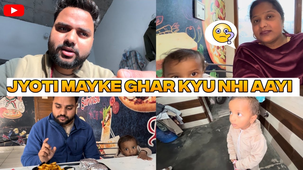JYOTI MAYKE GHAR KYU NHI AAYI❓🤫||#ad #dailyvlogs #family 