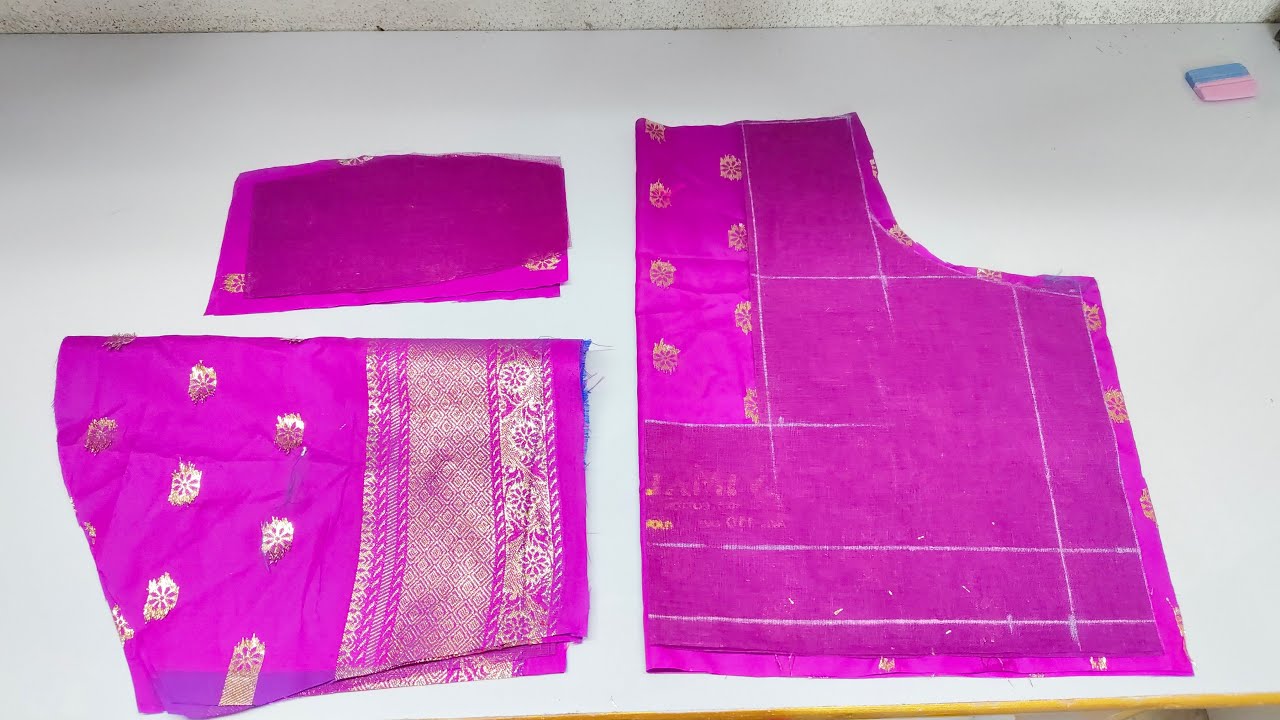 Double Katori Blouse Stitching Tutorial | Perfect Fit Cutting & Stitching | Live