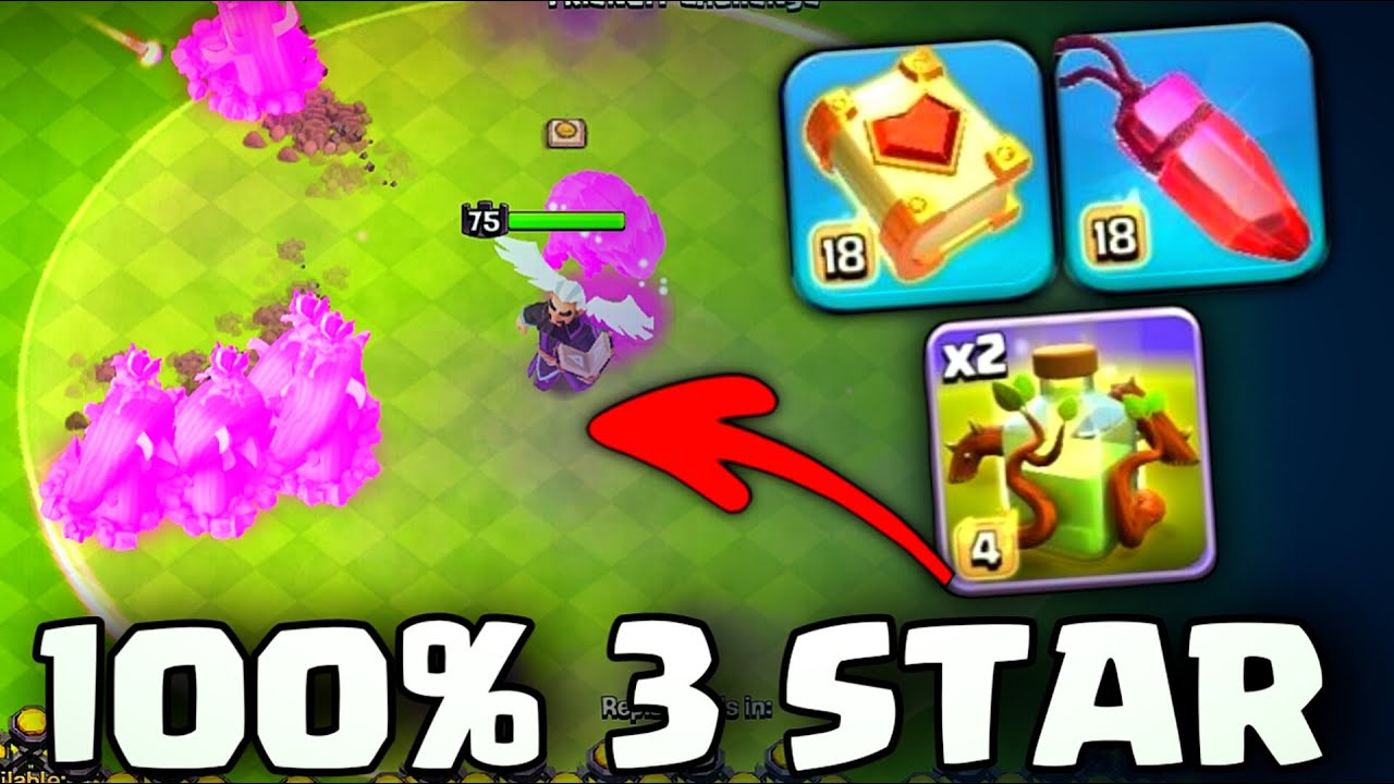 Unstoppable Meta RAGE + Healing Tome | RC Charge, Root Rider Double Overgrowth spell Attack | Coc