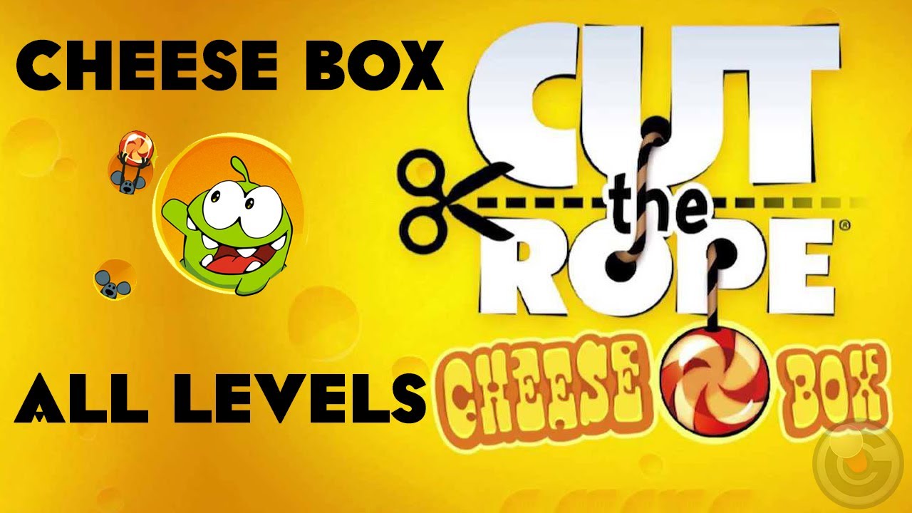 Cut the Rope (Cheese Box)  Walkthrough - 3Stars All Levels