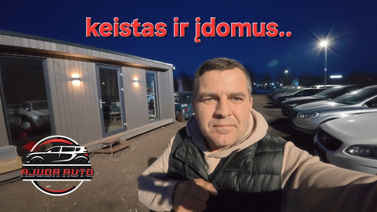 #790 Keistas ir įdomus automobilis ir išvežtas namas