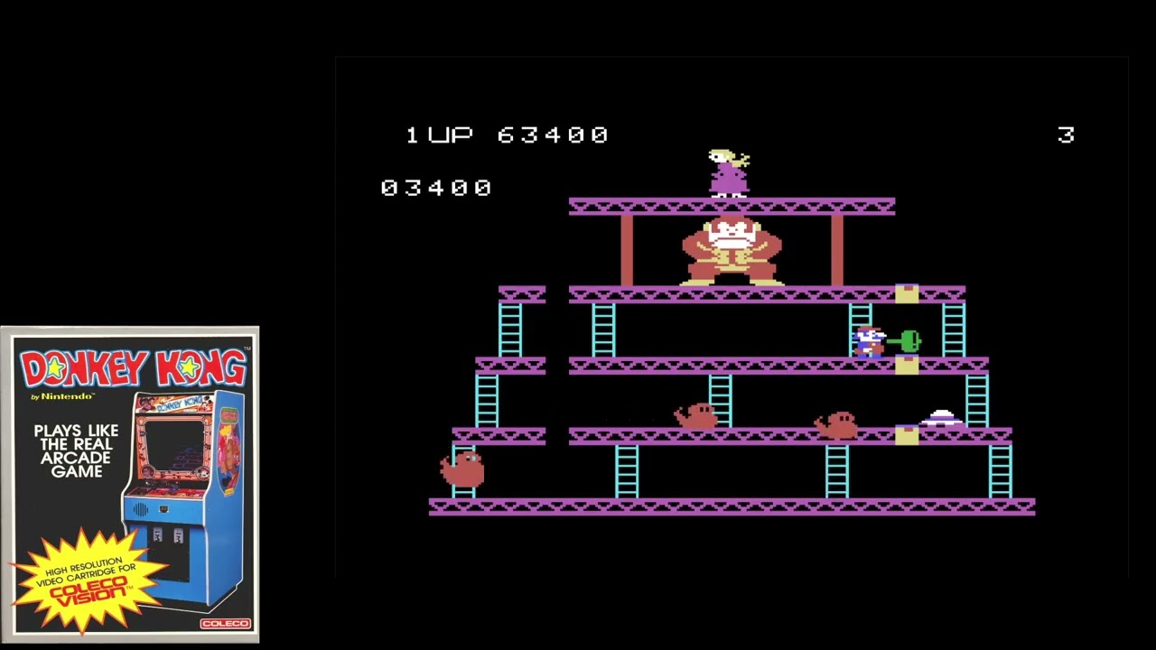 Colecovision High Score Club (Season 18, Round 5) - Donkey Kong