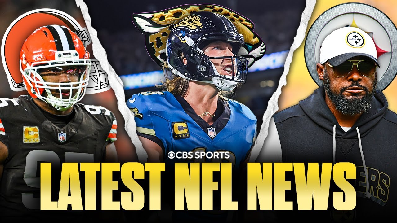 Latest NFL News: Jaguars&rsquo; win streak, Mike Tomlin under pressure & Myles Garrett&rsquo;s record pursuit