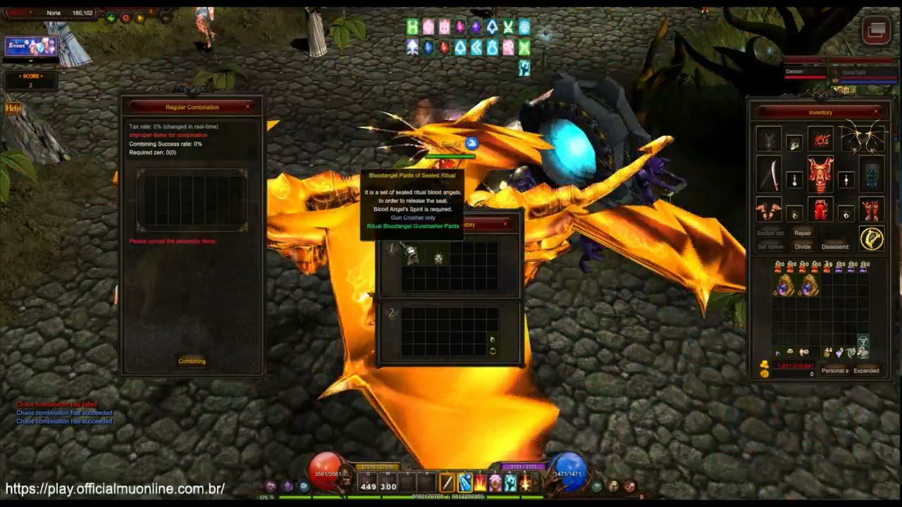 Como Criar um AncienT Hero Soul... Muonline