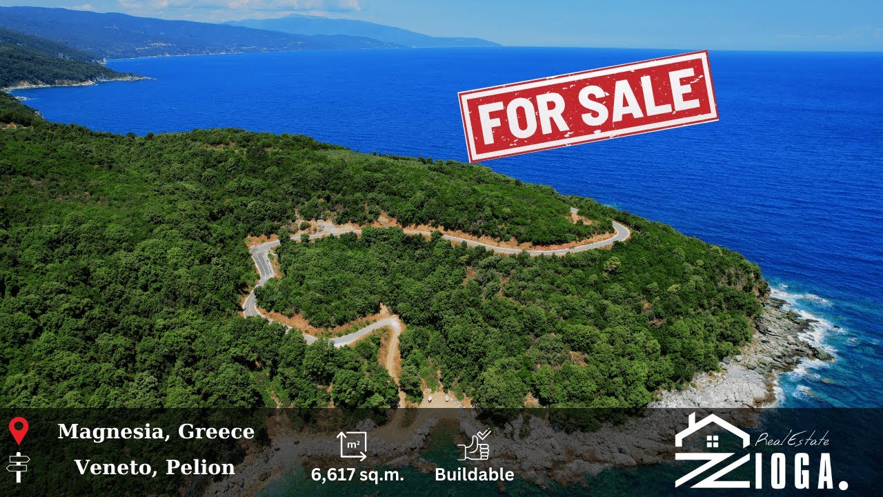 🏡 Build Your Dream Home in Greece – 6,617 m² Plot for Sale in Veneto