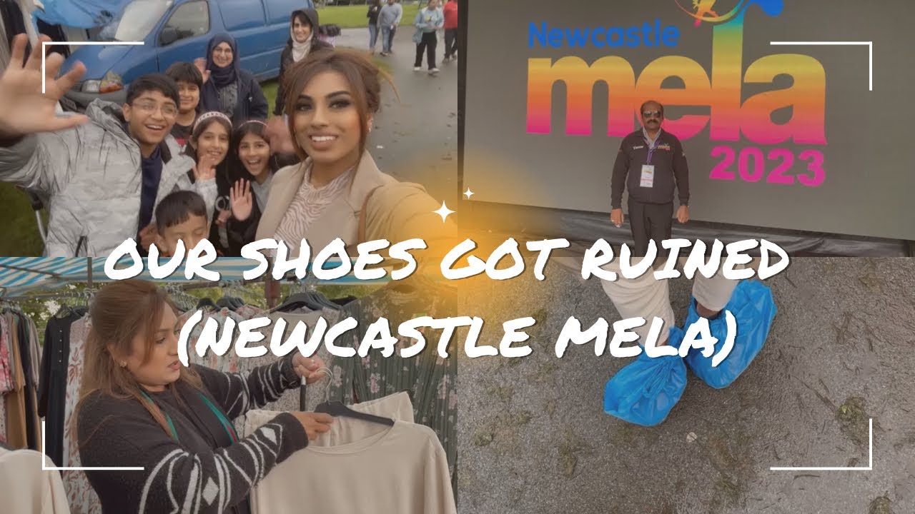 OUR SHOES GOT RUINED 😬🥲☹️ (NEWCASTLE MELA)
