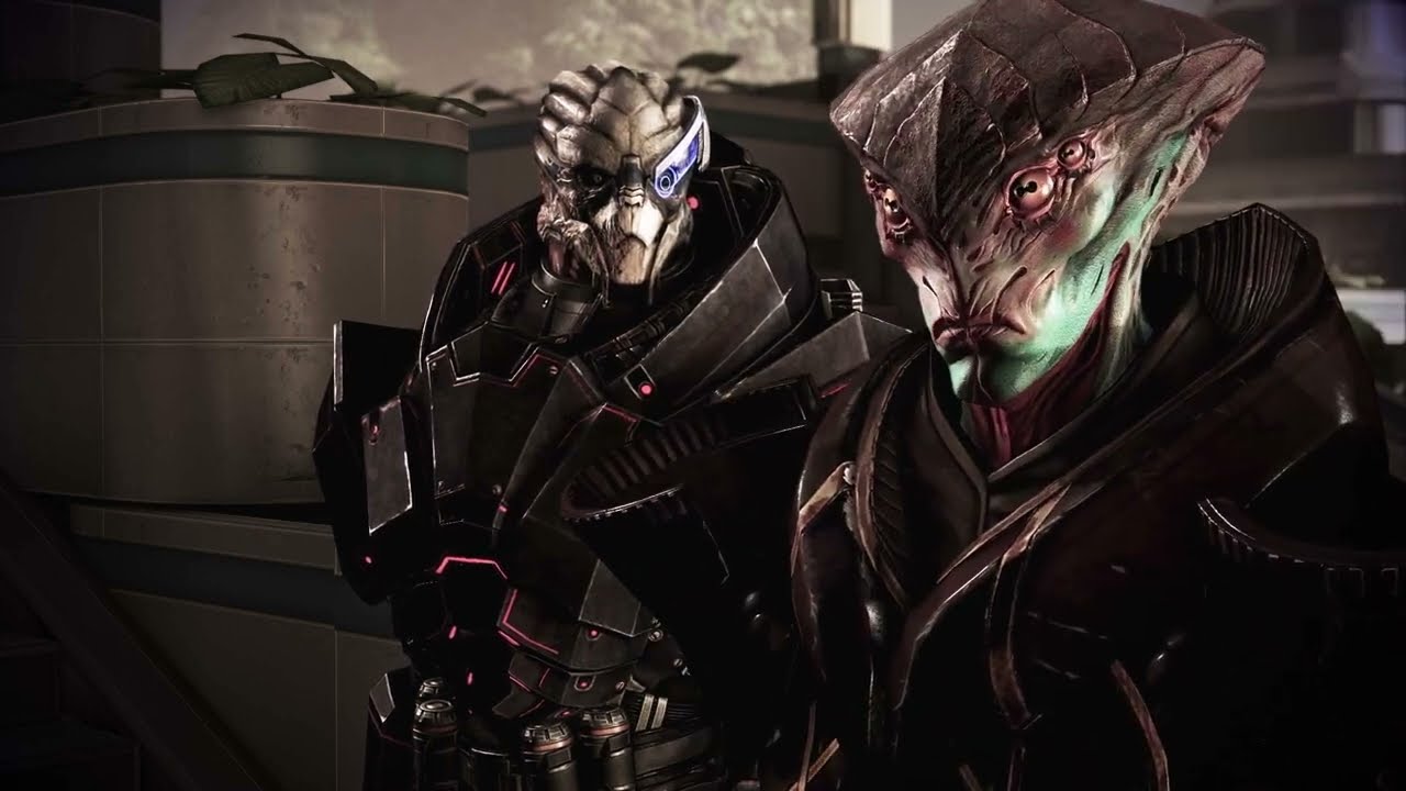 Wrex and Javik LOVE Salarian Liver: Mass Effect 3 Legendary Edition
