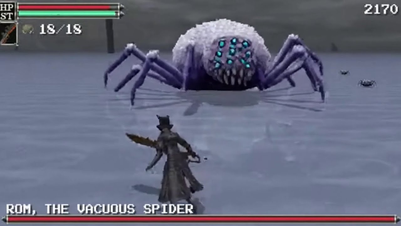 Bloodborne Boss Fights - PS1 Demake