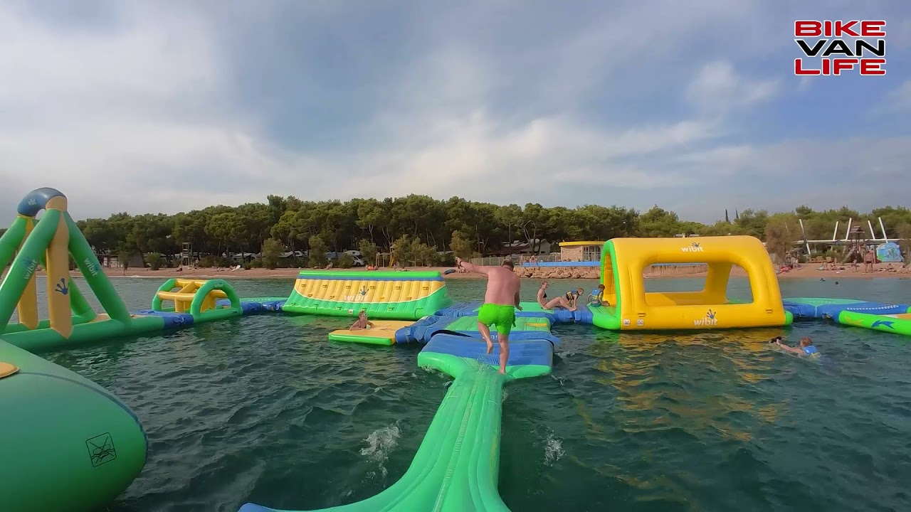 Solaris Camping Resort Šibenik Kroatien | Kastenwagen | Wasser-Fun-Park | eBike Tour zur Altstadt