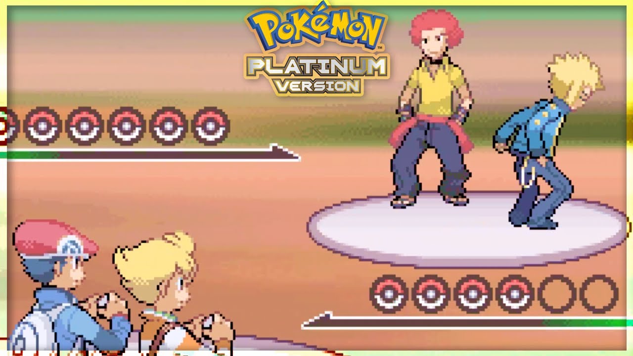 Pokémon Platinum - Battle v.s Flint & Volkner (Rival Barry)