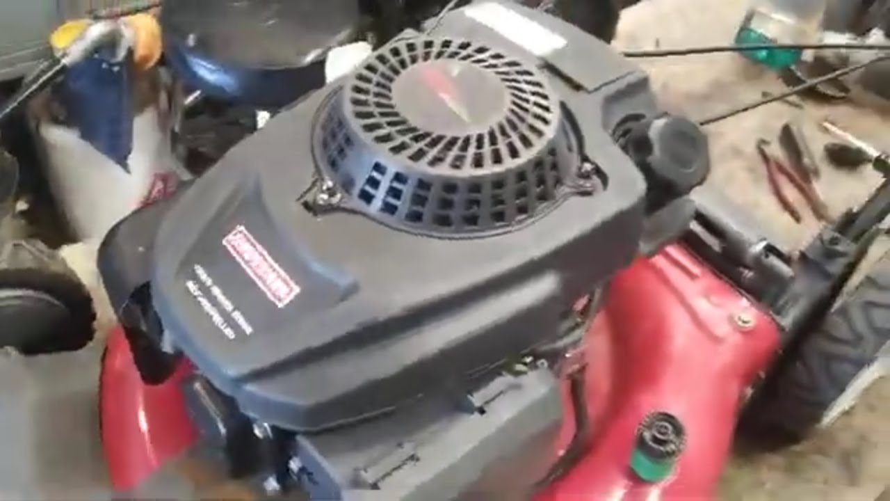 * 22 inch craftsman 159cc carburetor cleaning