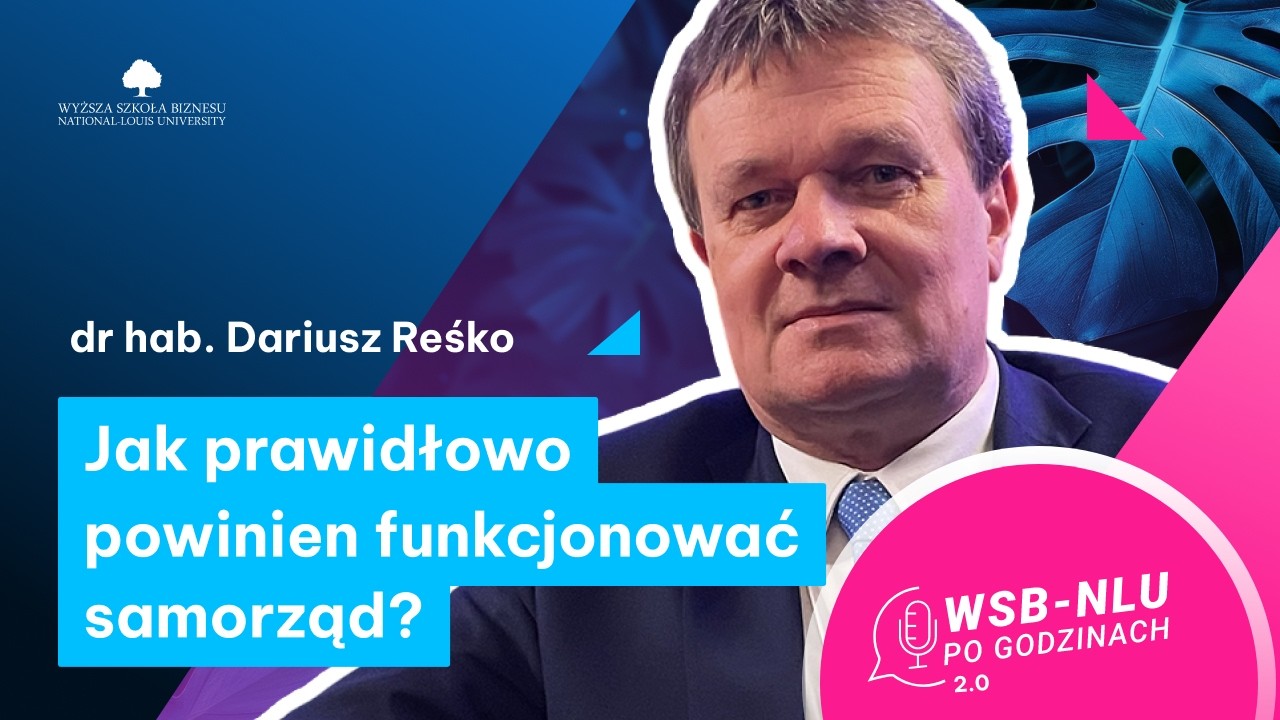 Samorząd terytorialny: władza lokalna, odpowiedzialność, granice 🎙️ dr hab. Dariusz Reśko