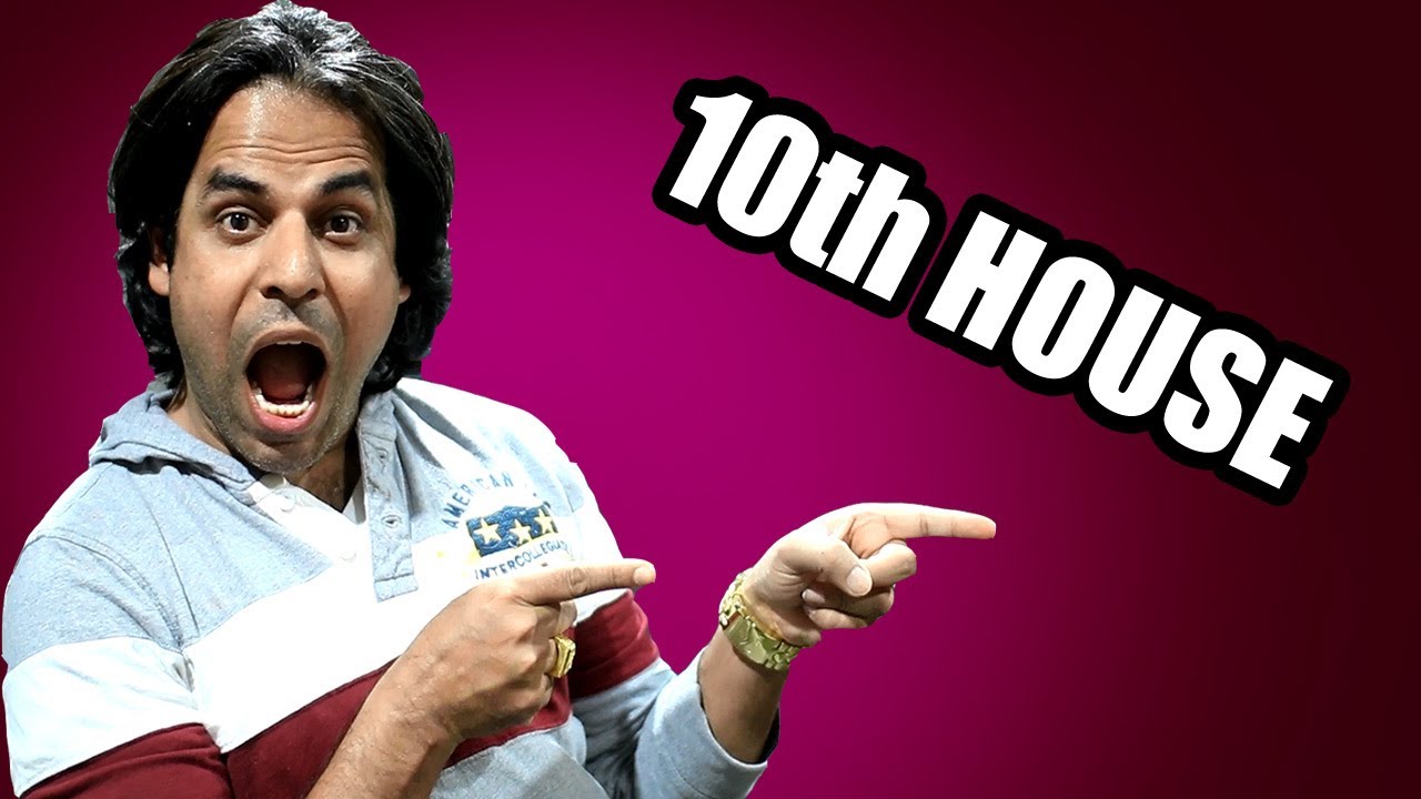 10th lord through houses and Career in Vedic Astrology