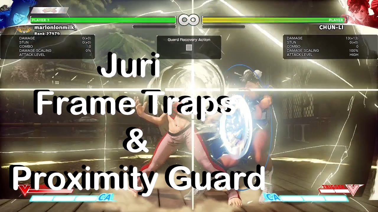 [SFV] Juri: Frame Traps & Proximity Guard