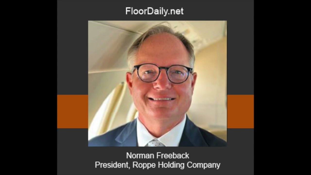 FloorDaily.net: Norman Freeback Discusses His New Role as President of Roppe