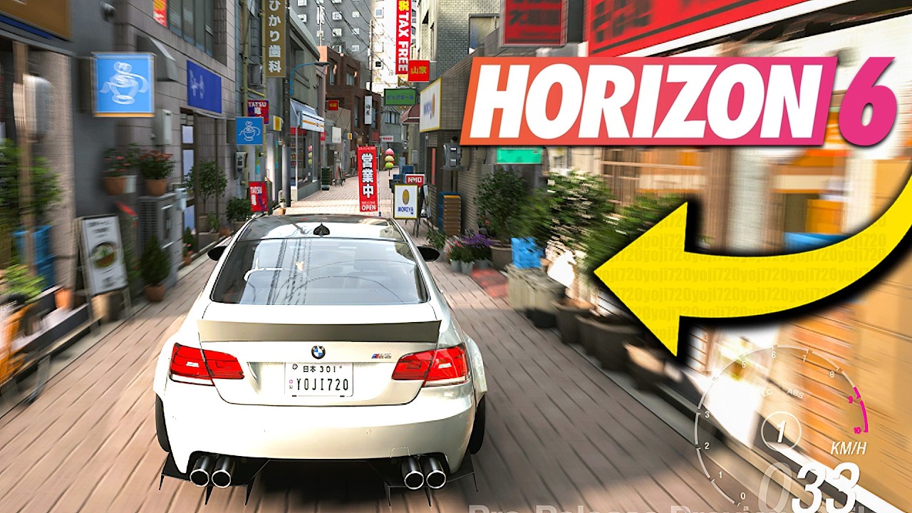 DRIFTY BWM M3 E92, WĄSKIE ULICZKI I NOC W TOKYO - FORZA HORIZON 6 PL