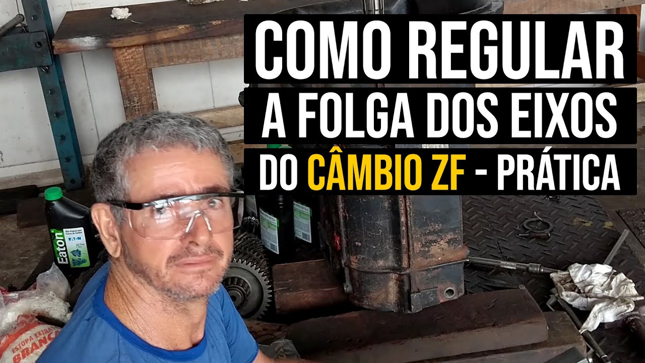 Como regular a folga dos eixos do câmbio ZF | NA PRÁTICA