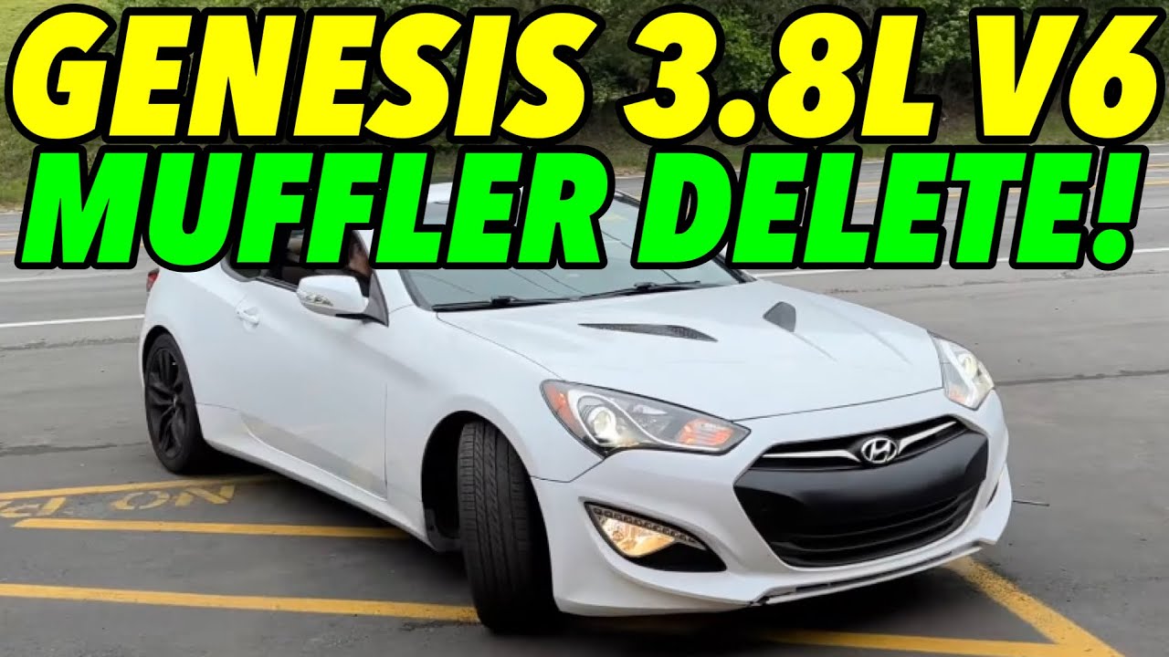 2015 Hyundai Genesis Coupe 3.8L V6 w/ MUFFLER DELETE!