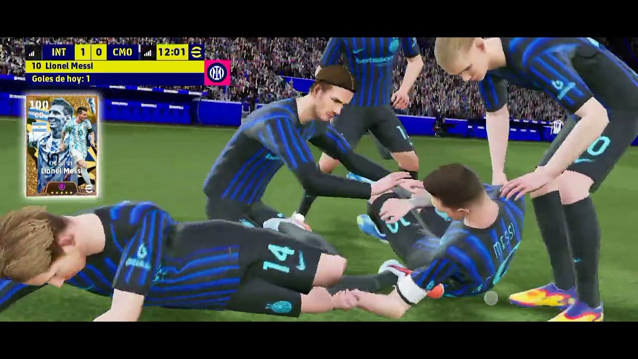 Jugando eFootball