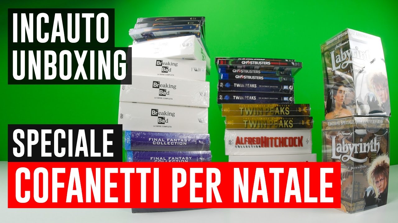 Speciale Cofanetti per Natale! 4K #IncautoUnboxing