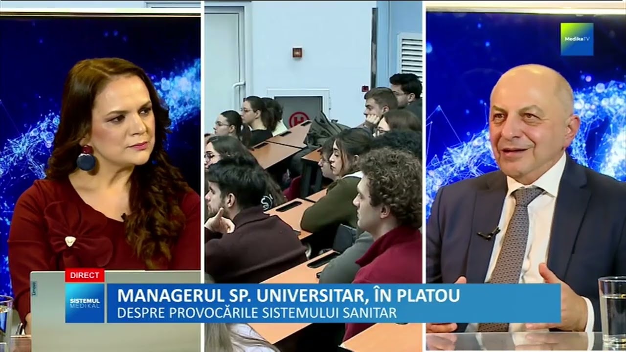 Sistemul Medikal - 24 februarie. Managerul Spitalului Municipal din Capitală, în platou