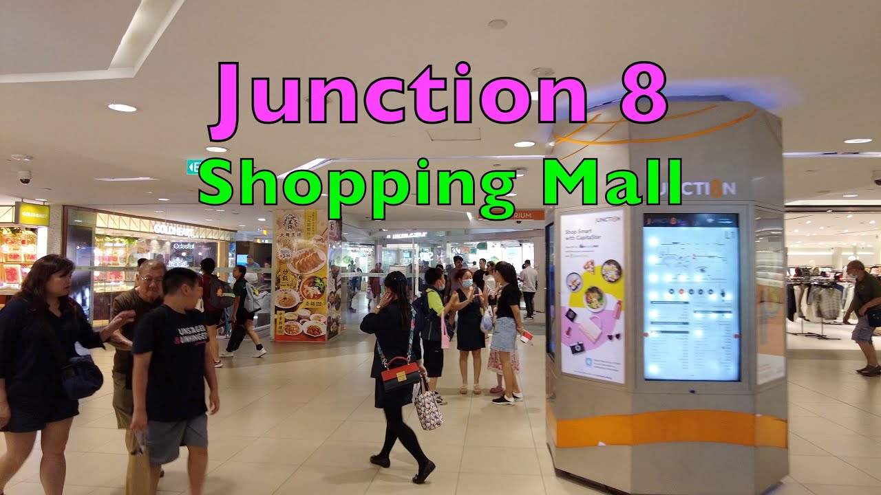Bishan Junction 8 Shopping Mall 4K UHD VR Tour #mall #walkingtour #singapore