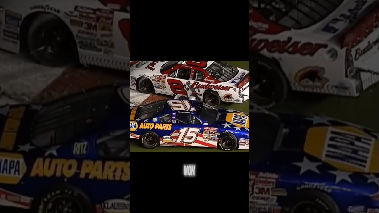 Wholesome moment between Michael Waltrip and Dale Jr 