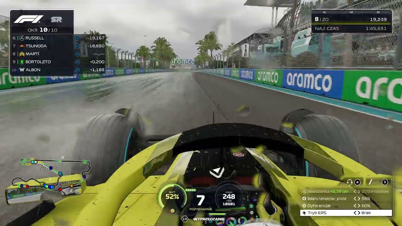 Runda 6 GP Miami ale tylko Sprint. Kariera My Team