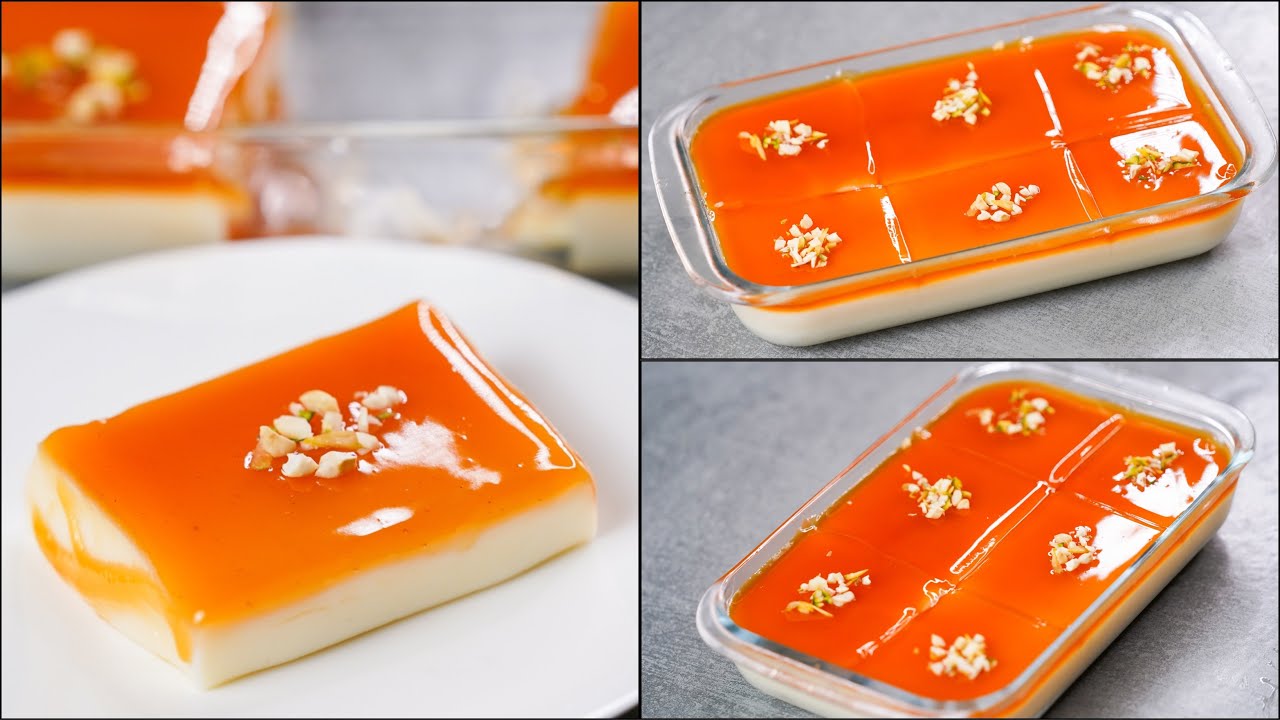 EASY MILK PUDDING | EASY MILK DESSERT RECIPE | MILK & CARAMEL DESSERT | N'Oven